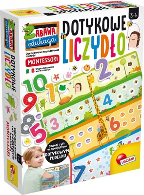 Zdjęcie produktu dla Lisciani Montessori Dotykoweliczydlo Pl72453 7534