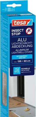 Immagine prodotto di griglia per pozzo luce tesa in alluminio, 1,35 m x 0,60 m