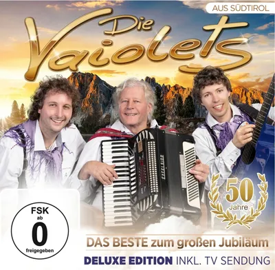 Obrázek produktu pro Die Vaiolets: Das Beste zum großen Jubiläum (Deluxe Edition)