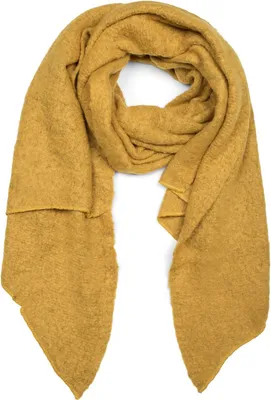 Produktbild von styleBREAKER Damen Schal aus weicher Viskose | einfarbiger Webschal in asymmetrischer Form | große Stola für Herbst und Winter Looks