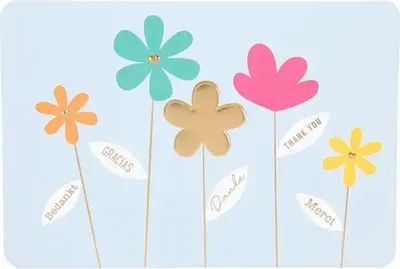 Produktbild von Klappkarte Kunterbunt Motiv 13, Depesche