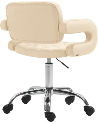 Produktbild von Arbeitshocker Dublin Kunstleder creme
