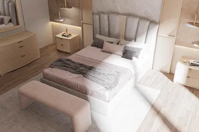 Immagine prodotto di Sgabello Rivestimento Sedile Design Tessile Relax Divano Panca Tessuto Moderno