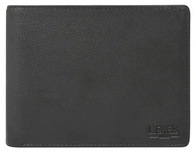 Image de L.CREDI Cuir porte-monnaie George Wallet Black noir