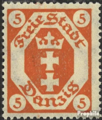 Produktbild von Briefmarken Danzig 1921 Mi 73 postfrisch Wappen