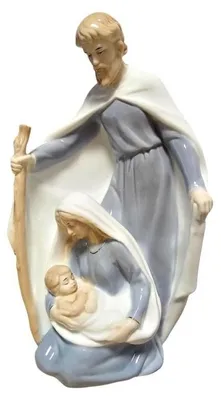 Obrázek produktu pro Soška Svaté rodiny, porcelán, 27 cm - Umění sakrální