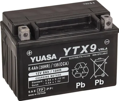 Immagine prodotto di YUASA YTX9 W/C Batteria priva di manutenzione
