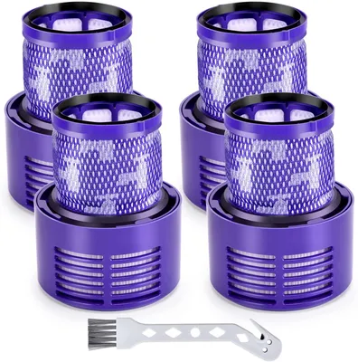 Produktbild von Filter für Dyson V10 Ersatzfilter 969082-01 Staubsauger Serie Cyclone V10 Absolute Animal Motorhead [4er-Set] Phonillico®
