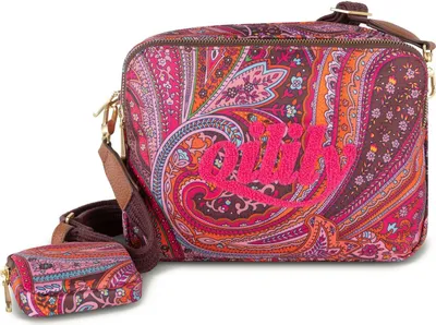 Immagine prodotto di Oilily borsa a tracolla borsa a tracolla Simones Shoulder Bag Decadent Chocolate multicolore