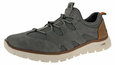 Produktbild von Rieker Slipper - Grau Textil/Synthetik : 40 : Normal Größe: 40 Weite: Normal