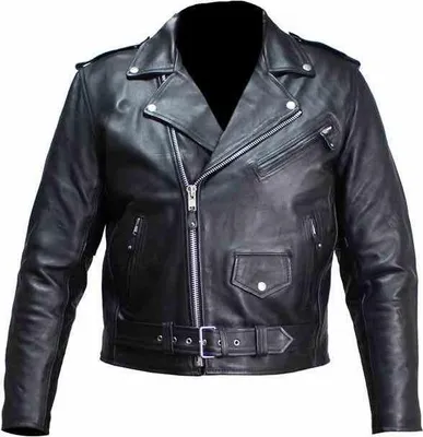 Produktbild von Lederjacke Vig-16602 Schwarz Xl