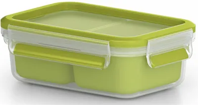 Produktbild von Tefal MASTER SEAL TO GO rechteckige Schssel 1,0 L mit 2 Innenschalen K3100512