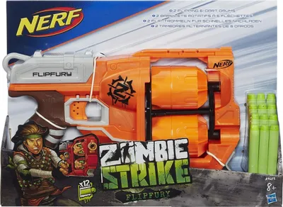 Immagine prodotto di Nerf Zombie Flipfury Con 2 Tamburi