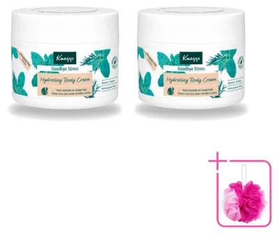 Obrázok produktu pre 2 x Krém na telo Kneipp "Zbavte sa stresu" - Voda, mäta a rozmarín - 200 ml - Balenie s 2 kusmi