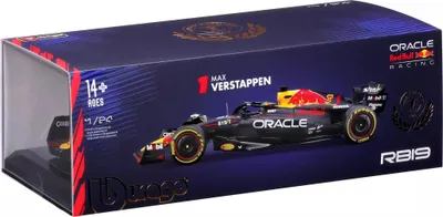Produktbild von BBURAGO Red Bull Rb19, Sportwagen-Modell, Vormontiert, 1:24, RedBull RB19, Unisex, Metall, Kunststoff