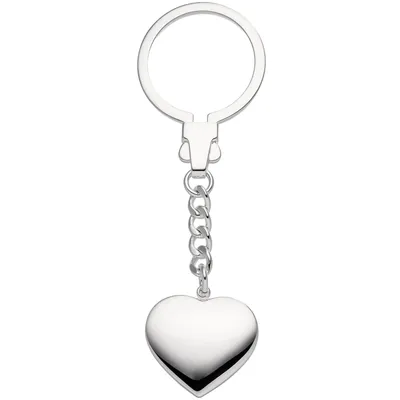 Produktbild von Anhänger Schlüsselanhänger Silberanhänger Herz Herzchen aus 925 Sterlingsilber