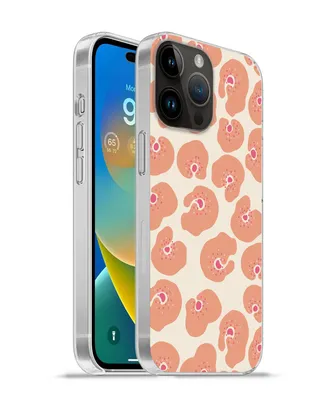 Produktbild von MuchoWow® Handyhülle Schutzhülle Hülle für Apple iPhone 14 Pro - Softcase Blume - Muster - Abstrakt Silikon Softcase Handy Hülle - Umschlag