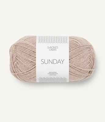 Produktbild von Sandnes Sunday 50g 2650 beige meliert