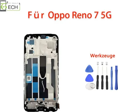 Produktbild von Für Oppo Reno 7 5G CPH2371 Display LCD Bildschirm Touchscreen mit Rahmen