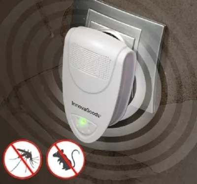 Obrázok produktu pre Ultrazvukový odpudzovač myší a hmyzu InnovaGoods Mini