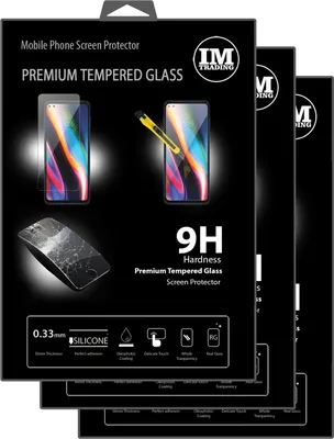 Produktbild von 3X Schutz Glas 9H Tempered Glass Display Schutz Folie Display Glas Screen Protector kompatibel mit Motorola Moto G 5G Plus