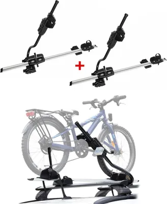 Produktbild von 2x Farad Fahrradträger bis 25 kg ABE P-Style Dachfahrradträger EBike FatBike