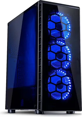 Obrázok produktu pre Inter-Tech 88881292 Case ATX Midi CXC2 Blue, w/o PSU