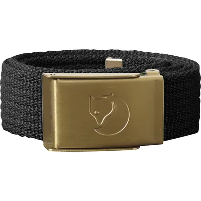 Produktbild von Fjäll Räven Kids Canvas Brass Belt - Kindergürtel, Fjäll_Räven_Farbe:dark grey