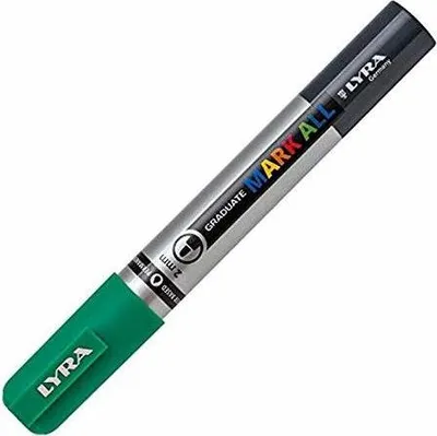 Produktbild von Lyra Graduate Mark All Permanent-Marker Rundspitze Hellgrün 6 Stück(e)