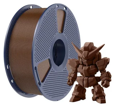 Produktbild von Sunlu PLA+ 2.0 Filament, 1,75mm, 1kg - Farbton: Coffee Brown