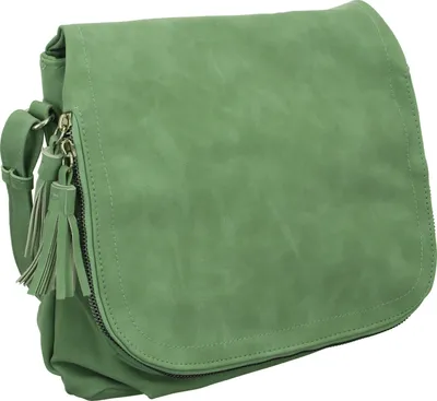 Produktbild von Abendtasche Überschlagtasche Grün T5438-G-GR 27x23x5 cm