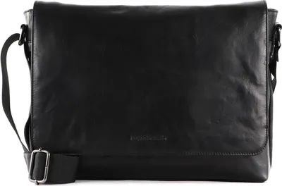 Produktbild von bruno banani Businesstasche Laptoptasche mit Laptopfach Messenger Bag Black schwarz