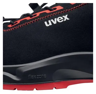 Obrázek produktu pro uvex 1 x-craft bezpečnostní boty S3L, černá/červená černá/červená 52