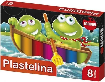 Image de Plasticine 8 couleurs Mona