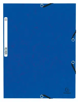 Produktbild von Exacompta 125x Sammelmappe + Gummizug 3 Klappen Karton A4 sortiert 55025E