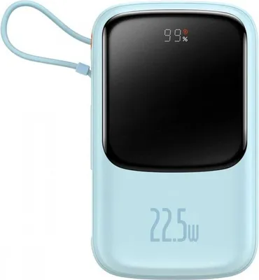 Obrázek produktu pro Powerbanka Baseus 20 000 mAh, 22,5 W, USB-C, Lightning, modrá