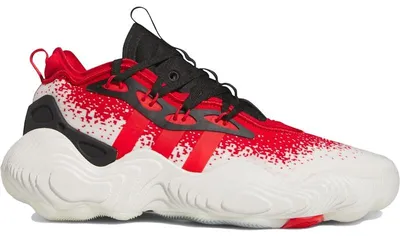 Produktbild von adidas Trae Young 3 Off White Vivid Red Black - EU 44