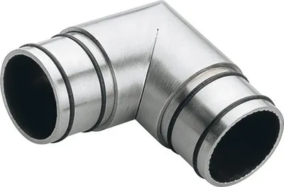 Produktbild von Winkel (44) V2A 90° für Edelstahlhandlauf Ø 40 mm