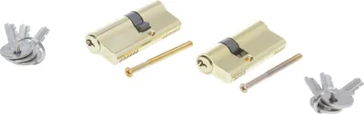 Produktbild von Aqbau® Schließzylinder Profilzylinder 25/35 mm Messing NEU