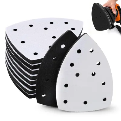 Productafbeelding van Omgoods - Set van 10 Schuurpads voor Detail- en Eccentrische Schuurmachines