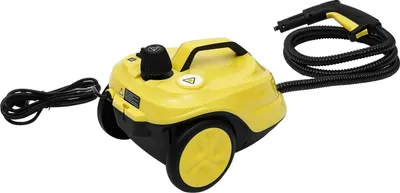 Obrázek produktu pro Parní čistič – parní čistič podlah – 2000 W – tlak až 5 barů a 160 °C – nádržka na vodu 1,8 l – čisticí plocha 108 m² – s parním mopem – světle žlutý