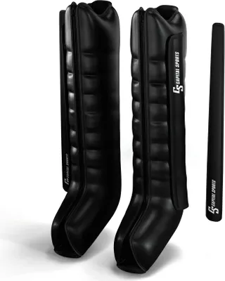 Produktbild von Capital Sports Hyper Cap Recovery Beinmassagegerät – Luftkompressionsstiefel für Füße & Waden, 6 Fächer, 30-250 mmHg Druckbereich, Fördert Blutzirkulation, Einstellbare Größe, Inkl. Aufbewahrungstasche