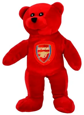 Immagine prodotto di Orsacchiotto ufficiale dell'Arsenal FC con stemma SG109 (taglia unica) (rosso)