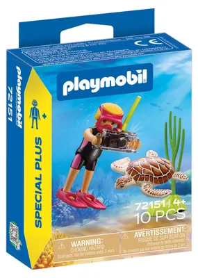 Image de PLAYMOBIL : Duiker et tortue - 72151