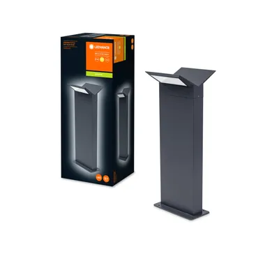 Produktbild von LEDVANCE ENDURA, Außensockel-/Pfostenbeleuchtung, Dunkles Grau, Aluminium, Polycarbonat (PC), IP44, Garten, I