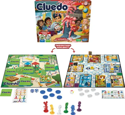 Produktbild von Hasbro Gaming Cluedo Junior, 4 Jahr(e), 20 min