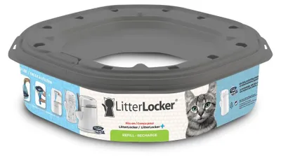 Produktbild von LitterLocker Nachfüllpack für Katzen, achteckig, 2 Stück