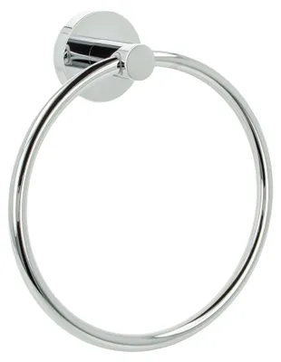 Produktbild von tecuro 8000 Handtuchring Ø 170 mm - Metall hochglanzverchromt