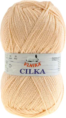 Produktbild von 100g Strickgarn CILKA by VLNIKA Klassikgarn Strickwolle Häkelgarn Sommergarn