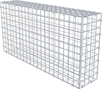 Immagine prodotto di Gabbione 100 cm x 50 cm x 20 cm (L x H x P), maglia 5 x 5 cm, anello a spirale